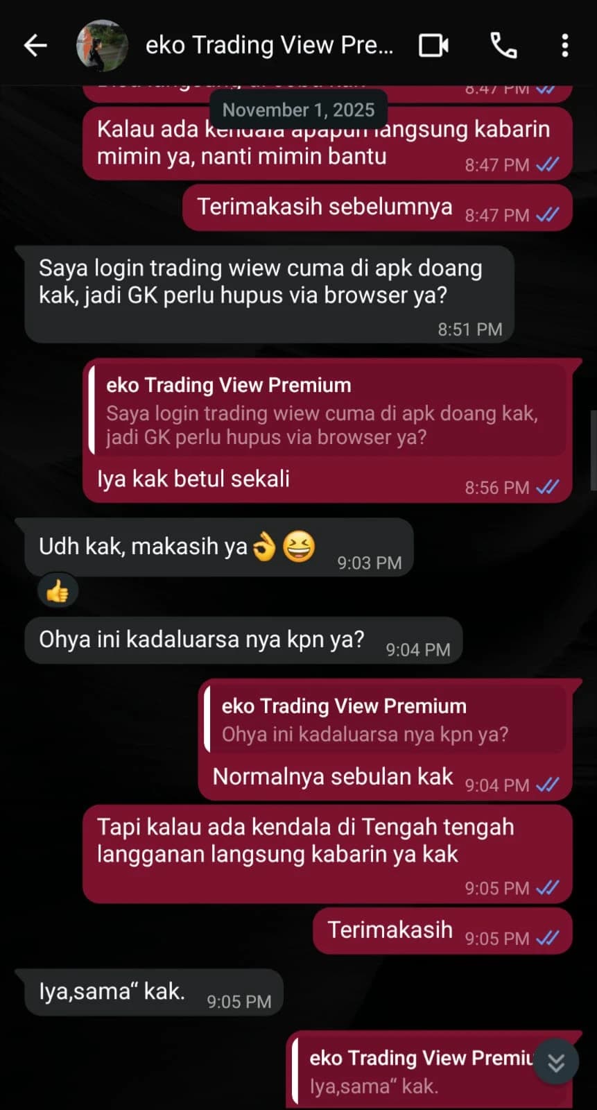 Review pelanggan Jeki Store